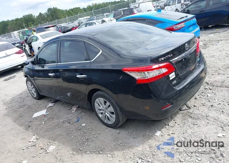 2013 Nissan Sentra S from USA, damaged, VIN 3N1AB7AP3DL780140
